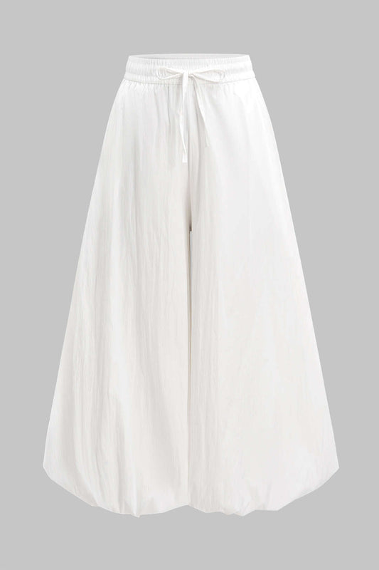 High Waist Wide Leg Trousers