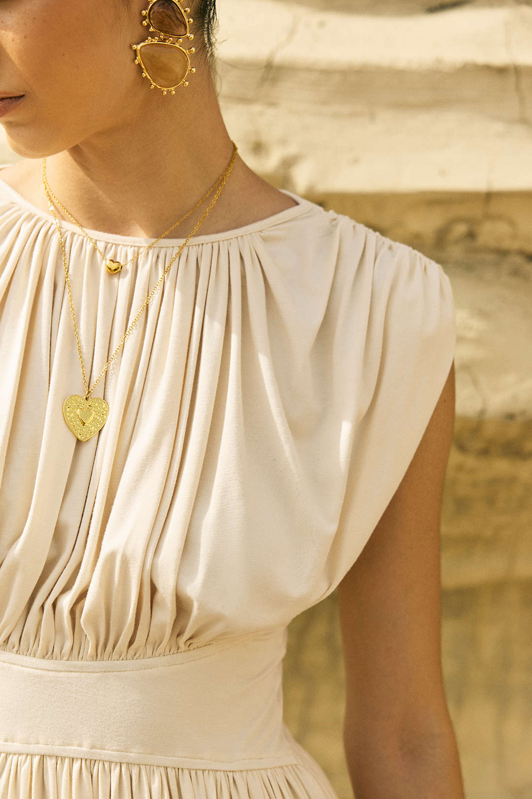 Ruched Ruffle Hem Sleeveless Midi Dress