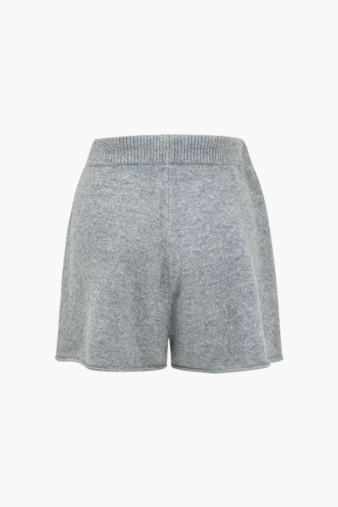 Solid Sweater Top And Drawstring Set