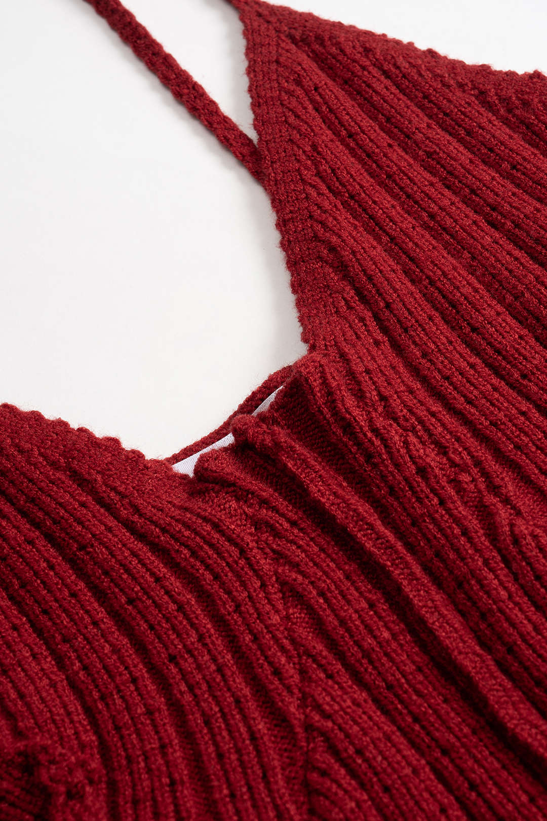 Knit V-Neck Cami Top