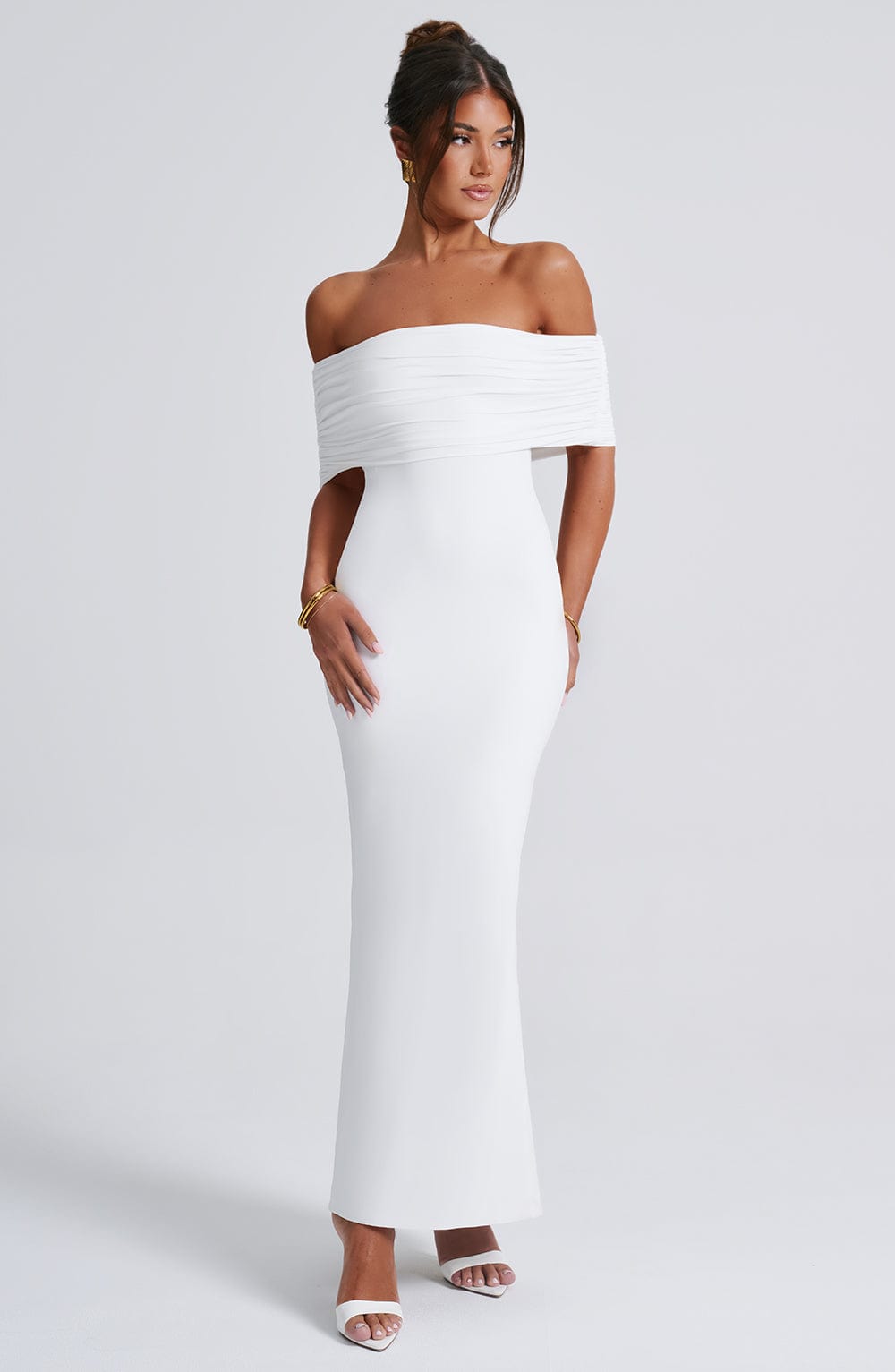 Belinda Maxi Dress - White