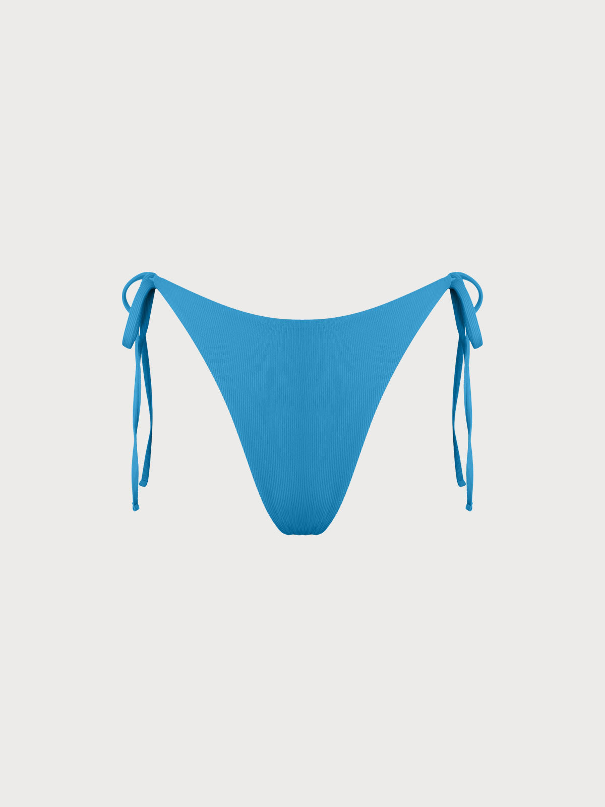 Blue Reversible Tie Bikini Bottom