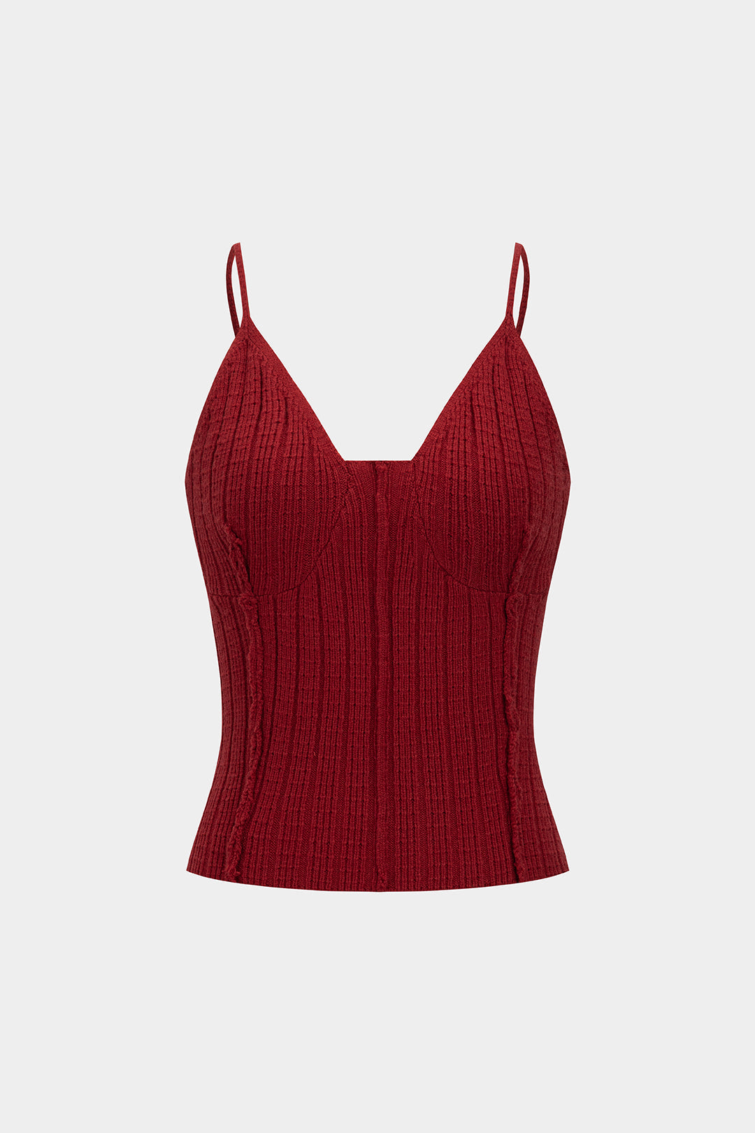 Knit V-Neck Cami Top