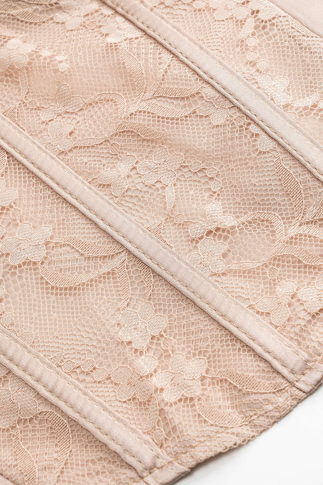 Slip Mesh Corset Bustier Cami Top