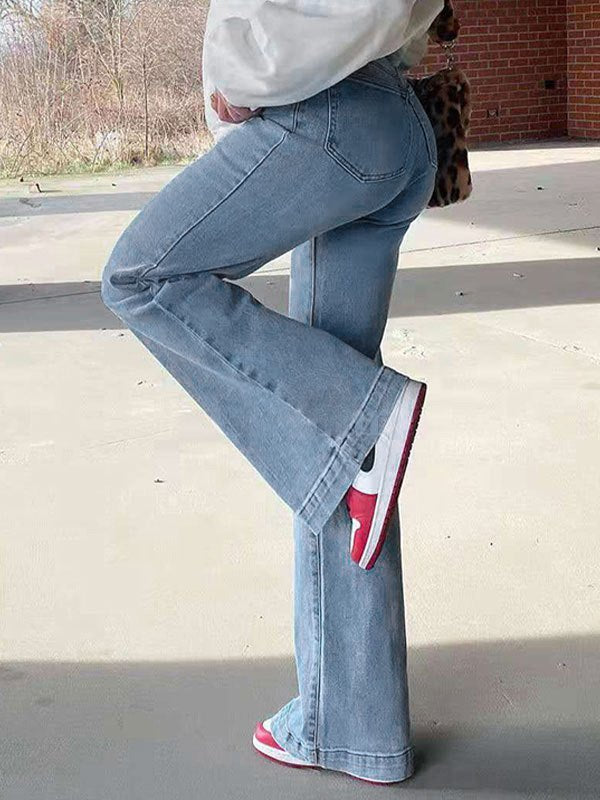 2000s Mid Waist Boyfriend Flare Jeans