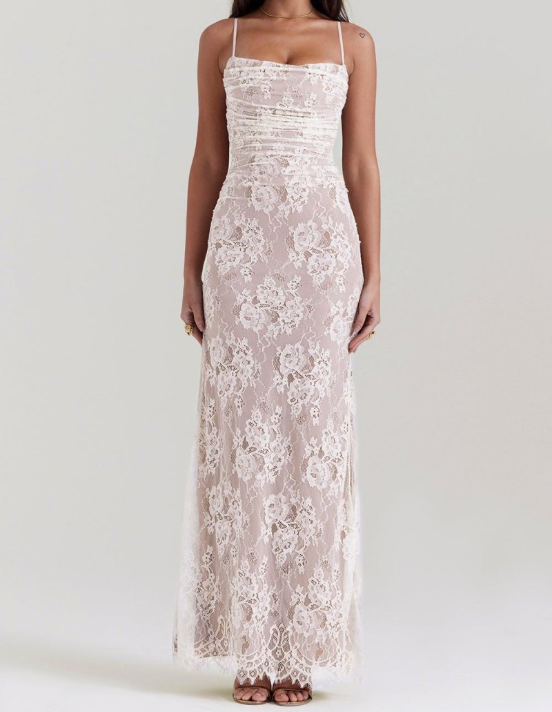 Nova - Sundara Lace Corset Maxi Dress