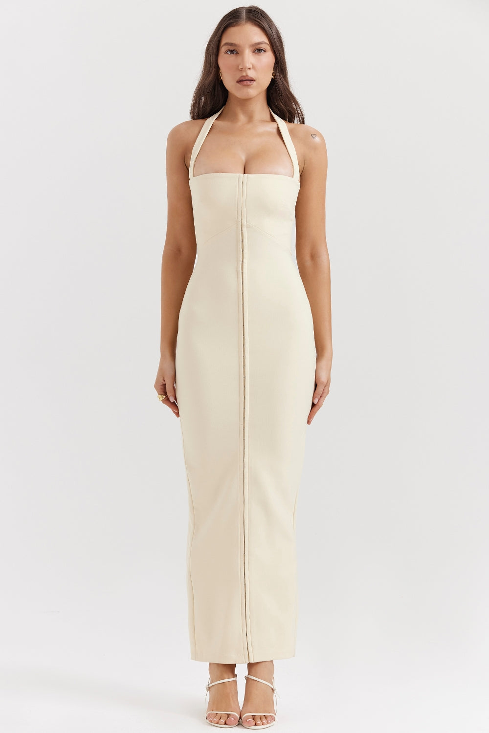 Mia | Halter Maxi Dress